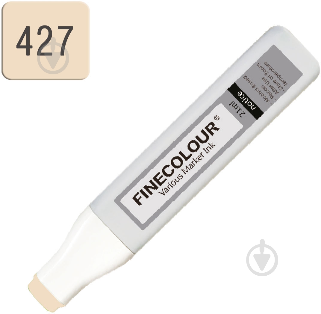 Заправка для маркера Refill Ink тусклая слоновая кость EF900-427 FINECOLOUR 1 шт. - фото 2