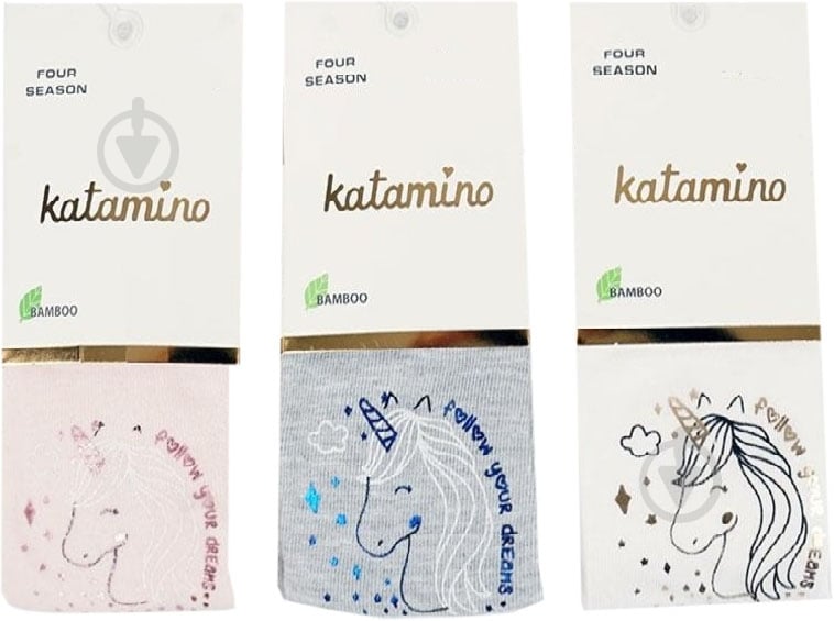 Колготки для девочек KATAMINO K32198 р.132-144 темно-синий - фото 1 Колготки для девочек KATAMINO K32198 р.132-144 темно-синий - фото 1