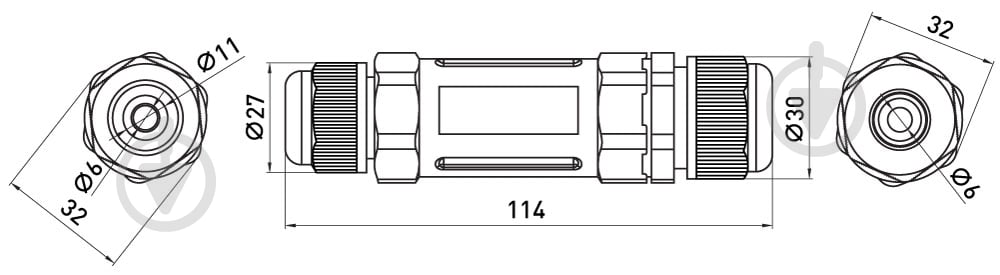 Соединитель E.NEXT e.wcc.cnp25 черный s2039102 - фото 4 Соединитель E.NEXT e.wcc.cnp25 черный s2039102 - фото 4