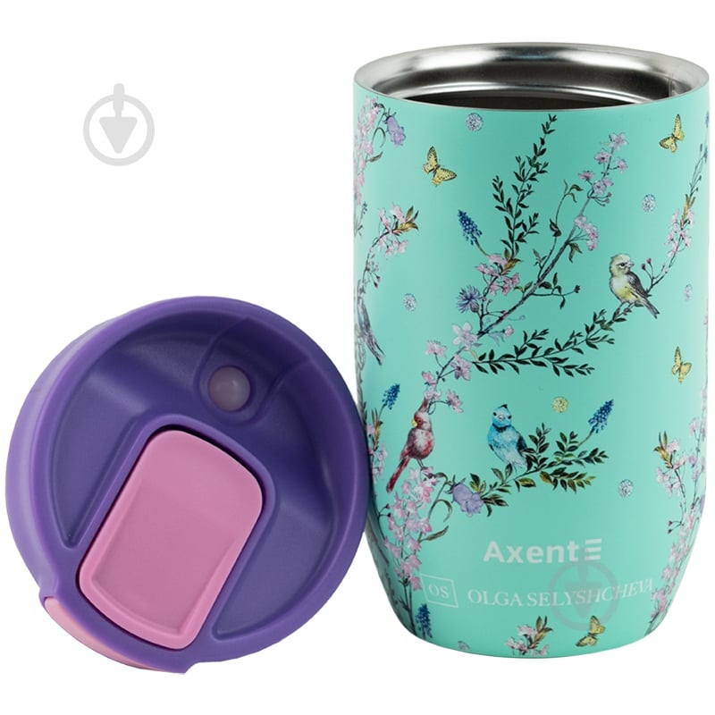 Термокружка KITE Olga Selyshcheva Spring 350 мл 8721-6-A - фото 2 Термокружка KITE Olga Selyshcheva Spring 350 мл 8721-6-A - фото 2