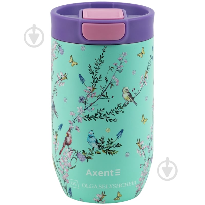 Термокружка KITE Olga Selyshcheva Spring 350 мл 8721-6-A - фото 1 Термокружка KITE Olga Selyshcheva Spring 350 мл 8721-6-A - фото 1