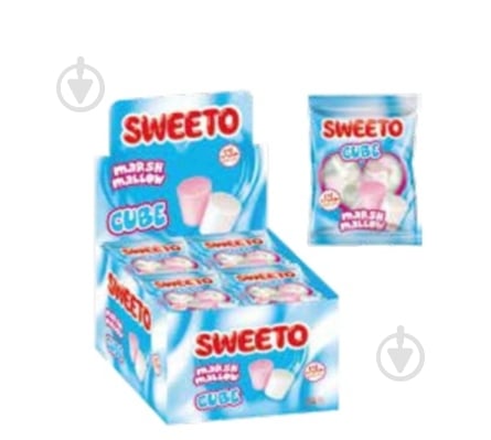 Маршмелоу SWEETO Cube 30 гр - фото 1