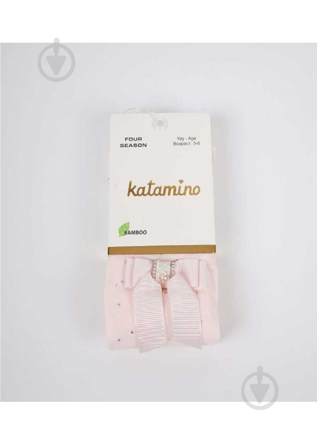 Колготки для девочек KATAMINO K32163 р.80-92 розовый - фото 2