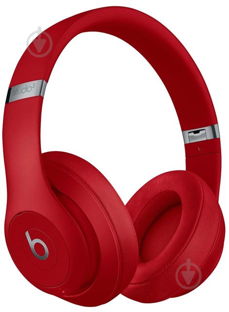 Наушники Beats Studio3 Wireless Over-Ear Headph MQD02ZM/A red - фото 2 Наушники Beats Studio3 Wireless Over-Ear Headph MQD02ZM/A red - фото 2