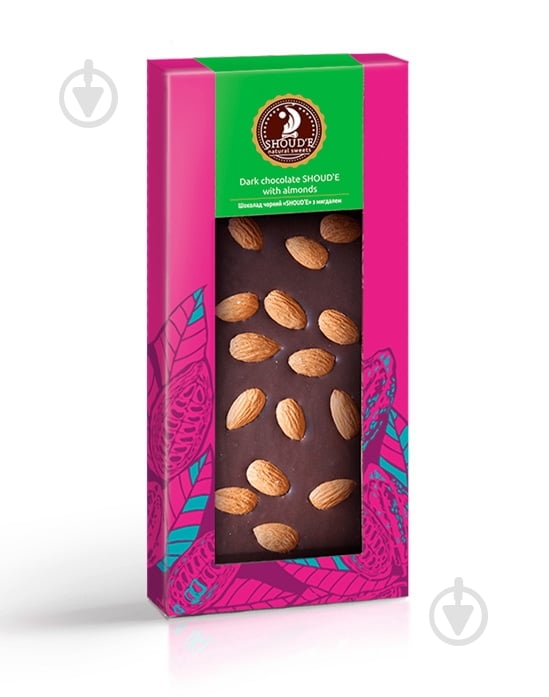 Шоколад с миндалем к/у 100 г - фото 1