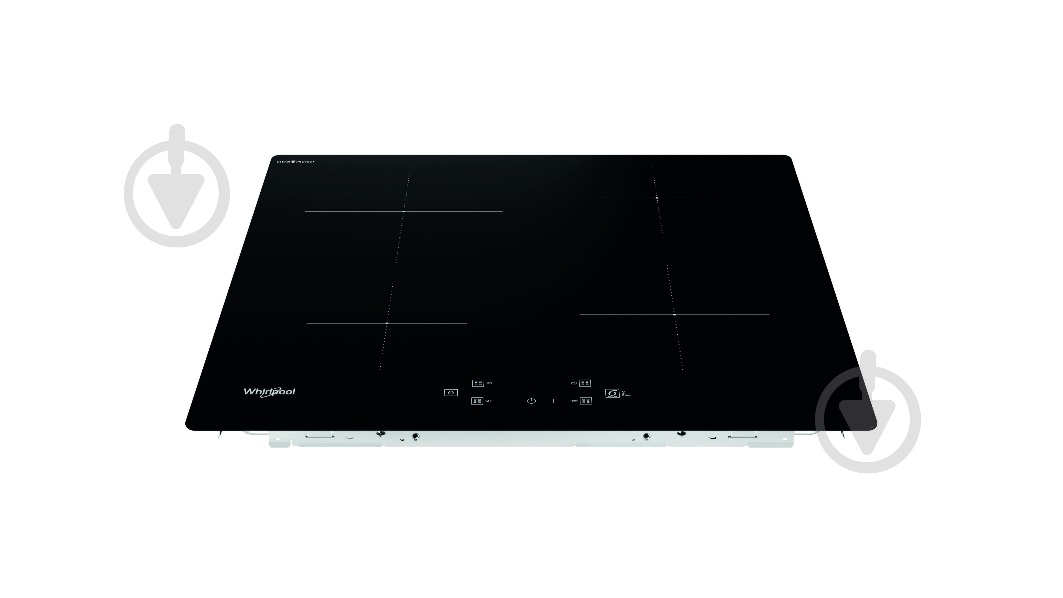 Варильна поверхня індукційна Whirlpool WS Q3560 CPNE - фото 2 Варильна поверхня індукційна Whirlpool WS Q3560 CPNE - фото 2