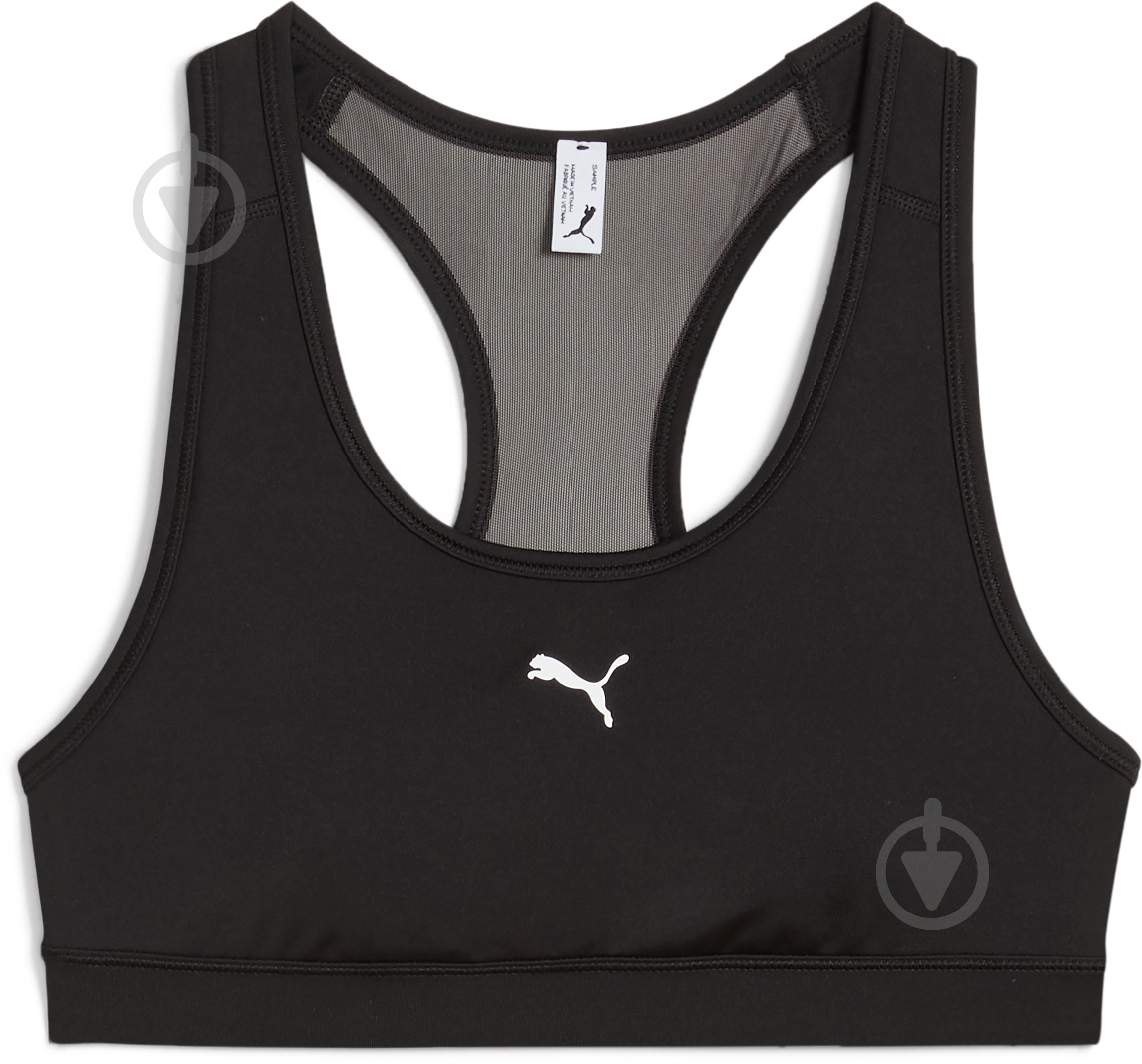 Бра Puma 4KEEPS BRA - P 52696101 р.XS черный - фото 1