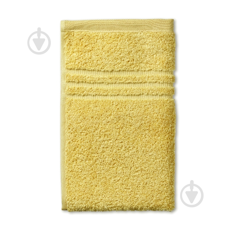 Рушник махровий Leonora 30x50 см жовтий Kela - фото 1
