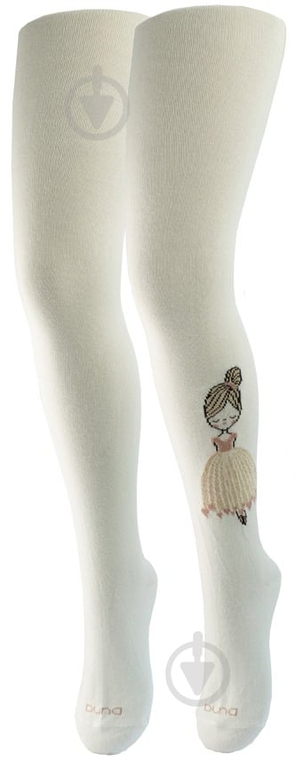 Колготки детские для девочек Duna 4416 (4823094643658) р.134-140 см молочный - фото 2