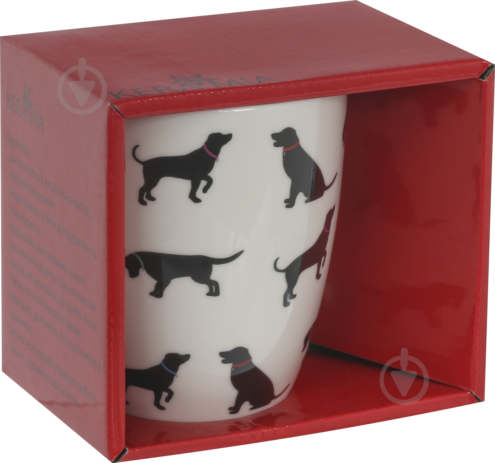 Чашка Keramia Силует Собаки 360 мл 21-272-062 - фото 3