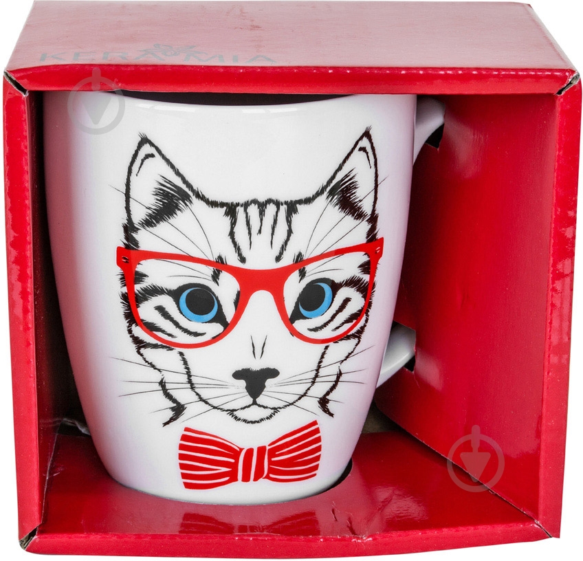 Чашка Keramia Кот 360 мл 21-272-078 - фото 2