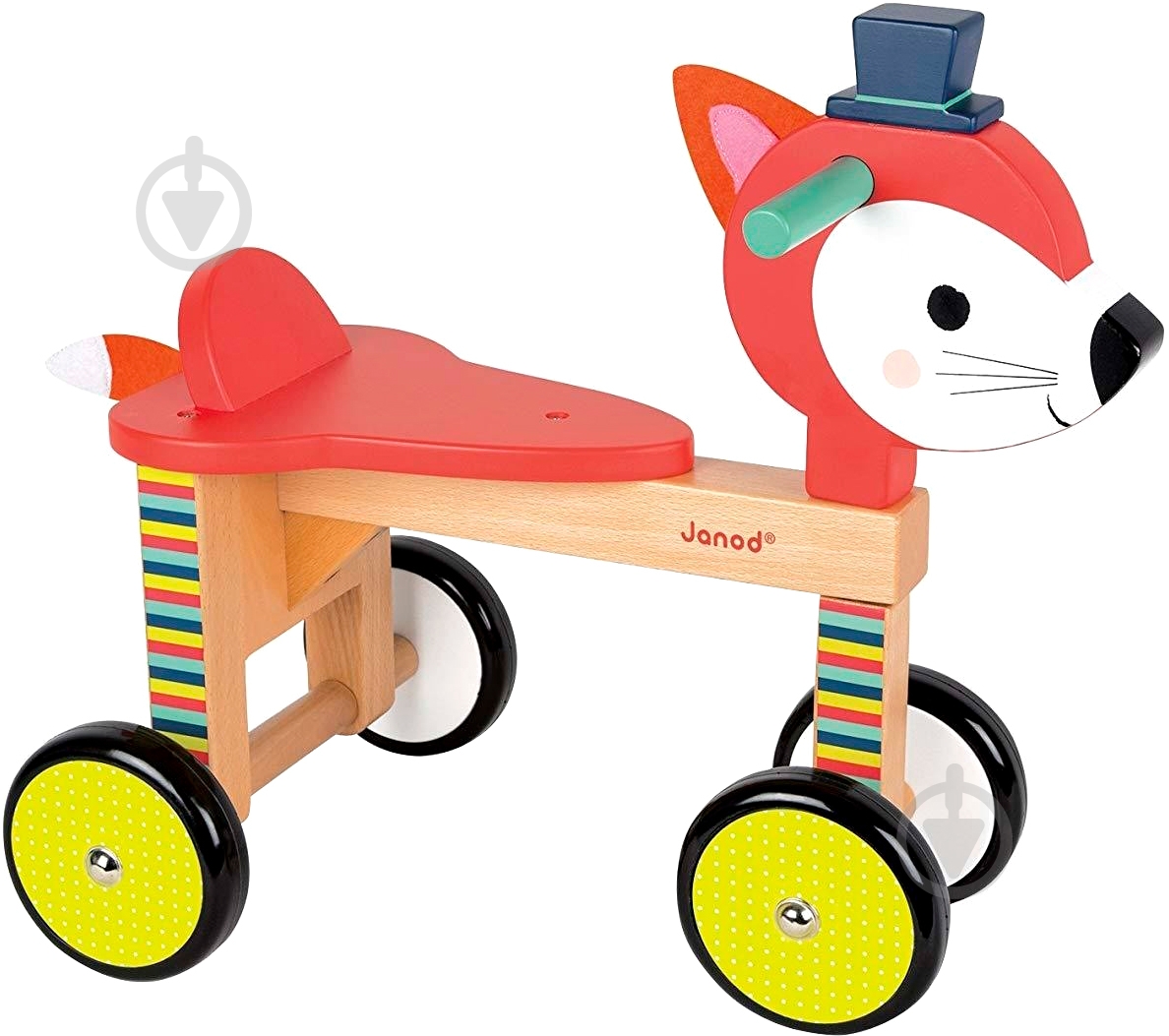 Чудомобиль Janod Лисичка J08010 - фото 1 Чудомобиль Janod Лисичка J08010 - фото 1