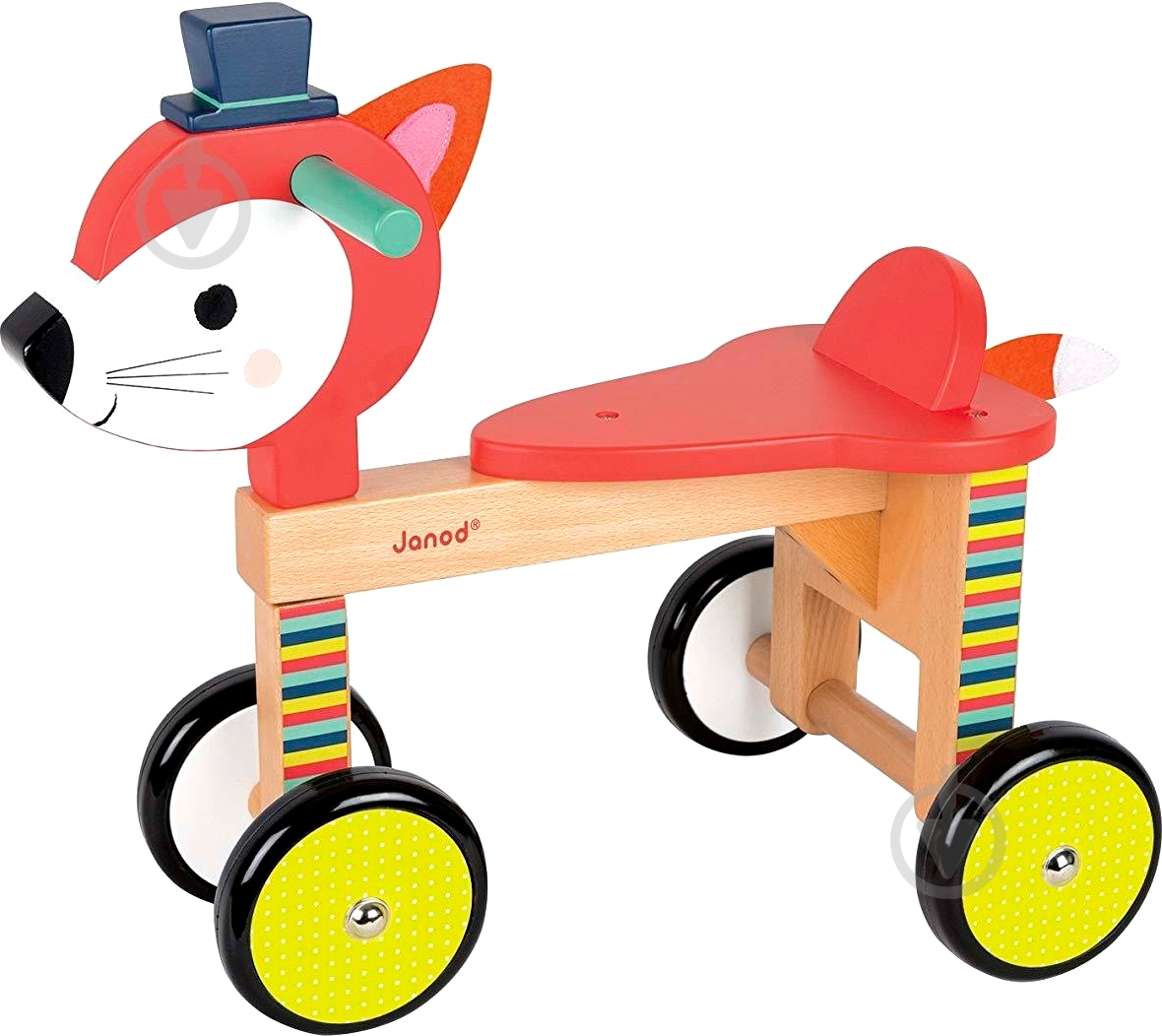 Чудомобиль Janod Лисичка J08010 - фото 3 Чудомобиль Janod Лисичка J08010 - фото 3