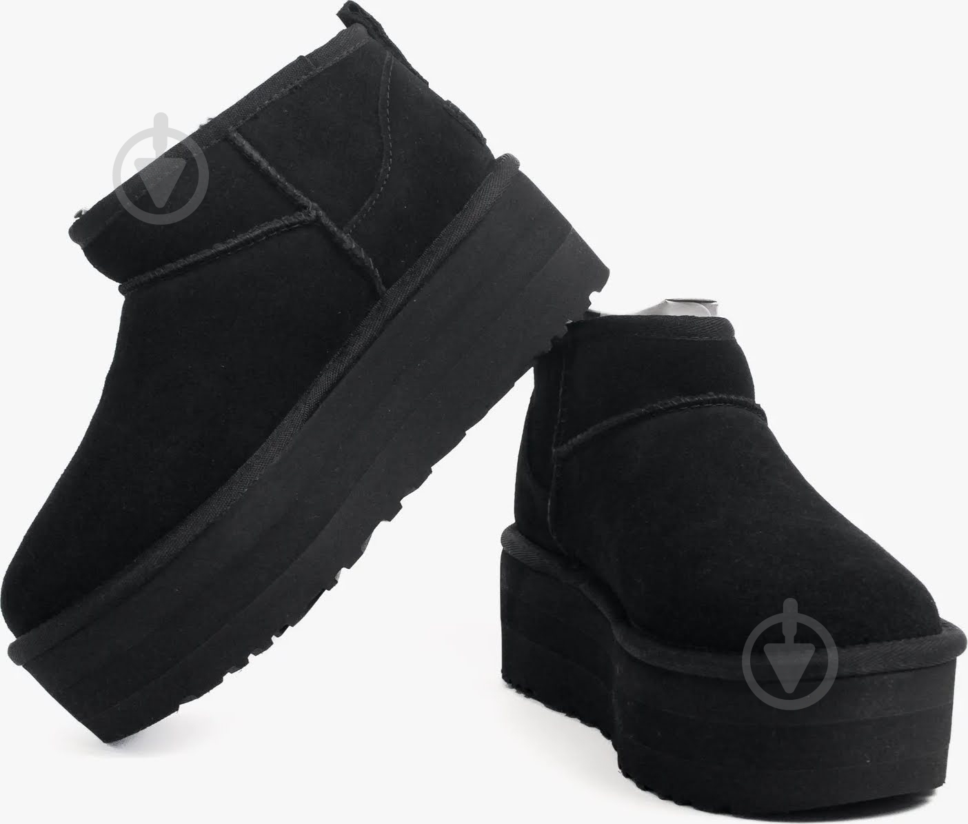 Ботинки UGG W CLASSIC ULTRA MINI PLATFORM 1135092-BLK р.38 черный - фото 4