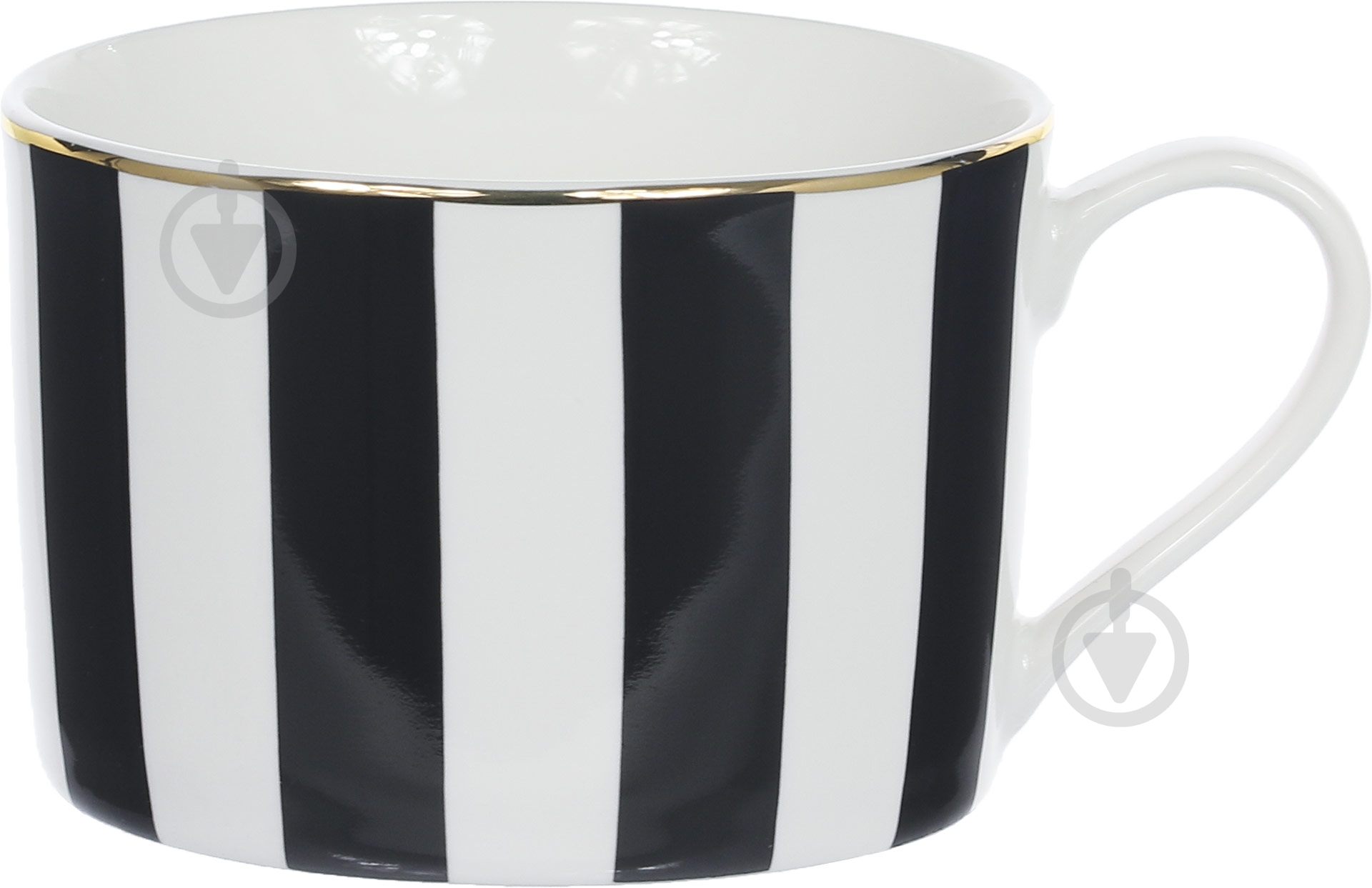 Чашка с блюдцем Lefard Полоска 220 мл - фото 4