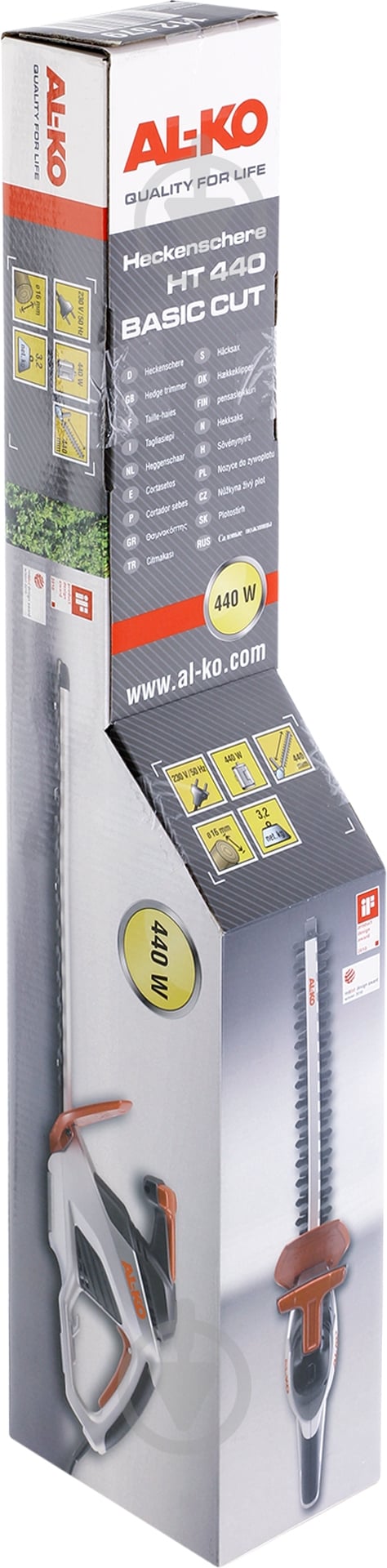 Кусторез электрический AL-KO HT440 Basiccut - фото 4