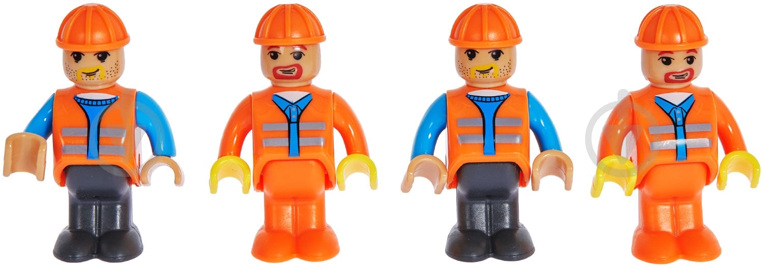 ᐉ Конструктор ZIPP Toys Потяг DPK32 з рейками 5320100 • Краща