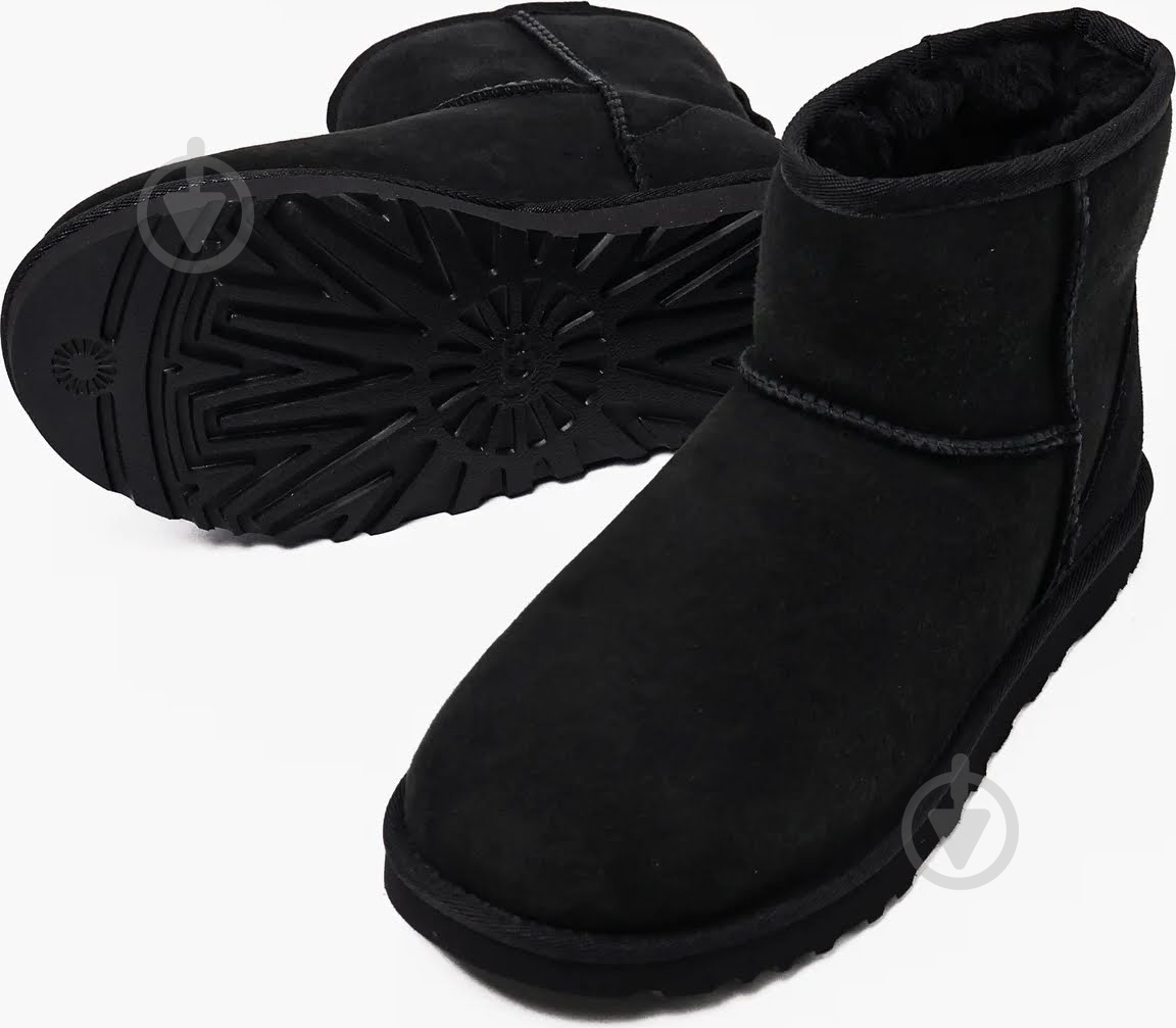 Ботинки UGG W CLASSIC MINI II 1016222-BLK р.38 черный - фото 7