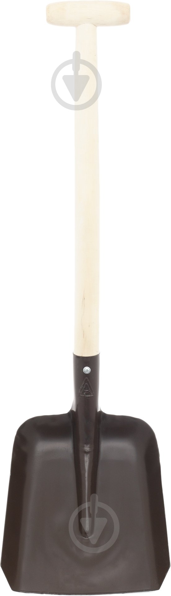 Совковая лопата с черенком и деревянной ручкой Лев - фото 2