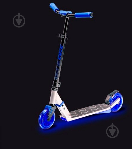 Самокат Neon Flash голубой N100796 - фото 2