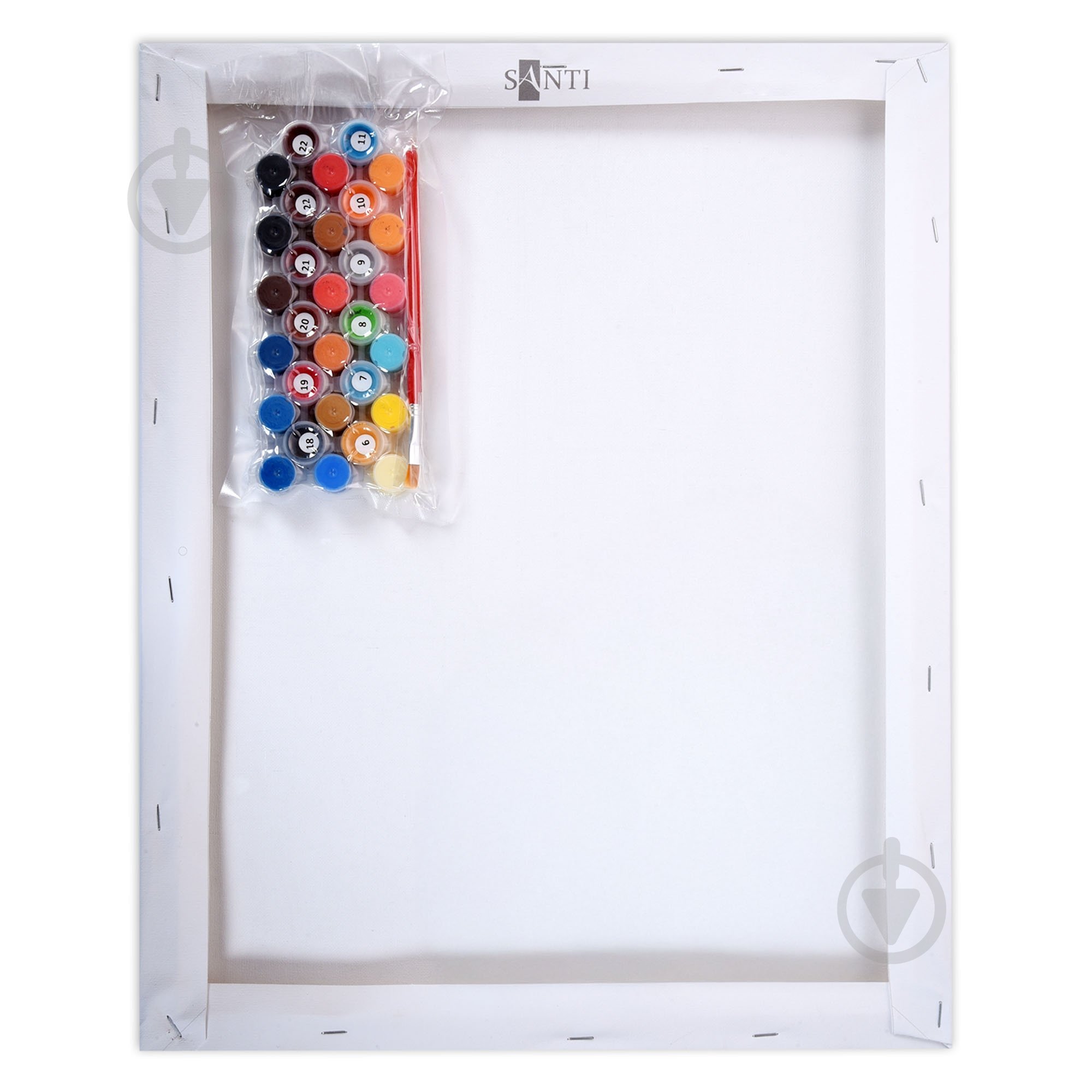 Картина за номерами Дівчина з червоною квіткою 40 х 50 см Santi - фото 3 Картина за номерами Дівчина з червоною квіткою 40 х 50 см Santi - фото 3