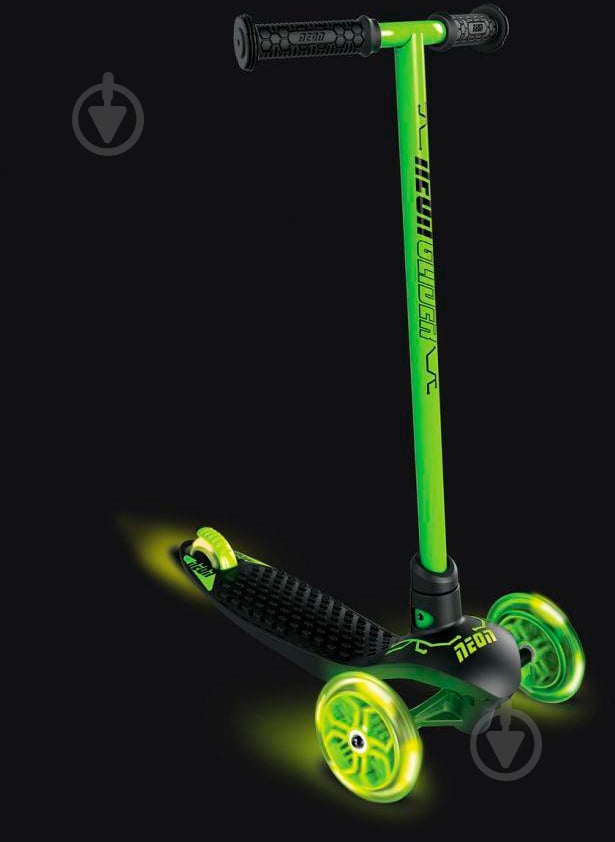 Самокат Neon детский Glider салатовый N100965 - фото 2 Самокат Neon детский Glider салатовый N100965 - фото 2