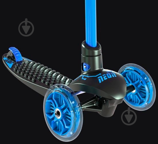 Самокат Neon детский Glider голубой N100964 - фото 5 Самокат Neon детский Glider голубой N100964 - фото 5