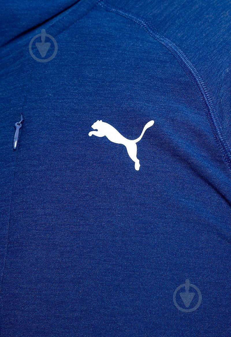 Кофта Puma Run Hooded Longsleeve 51555302 р. S синій - фото 2 Кофта Puma Run Hooded Longsleeve 51555302 р. S синій - фото 2