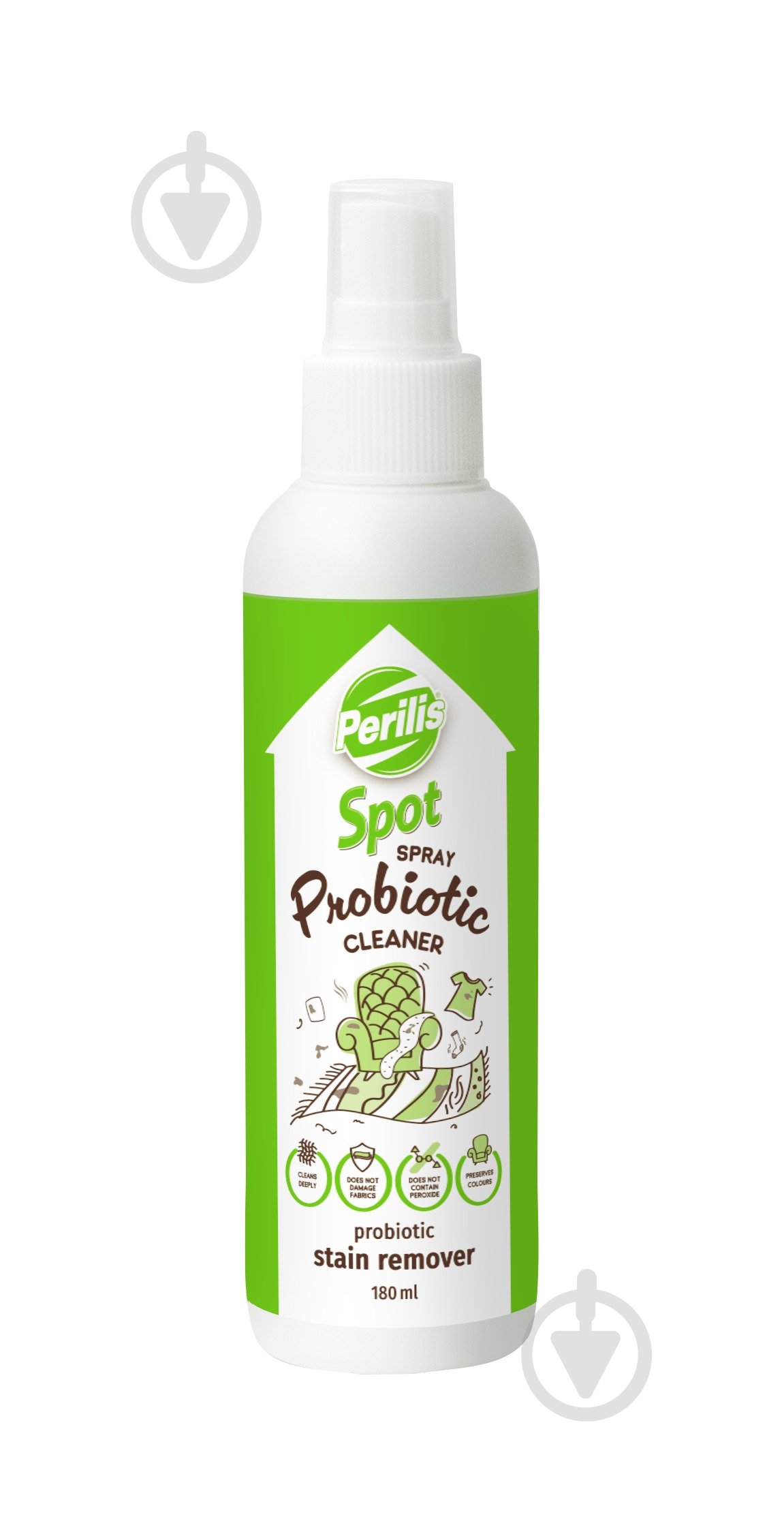 Пятновыводитель PERILIS пробиотический 180 мл - фото 1 Пятновыводитель PERILIS пробиотический 180 мл - фото 1