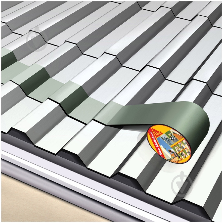 Кровельно-уплотнительная лента Sika MultiSeal 100 мм x 3 м серая - фото 2