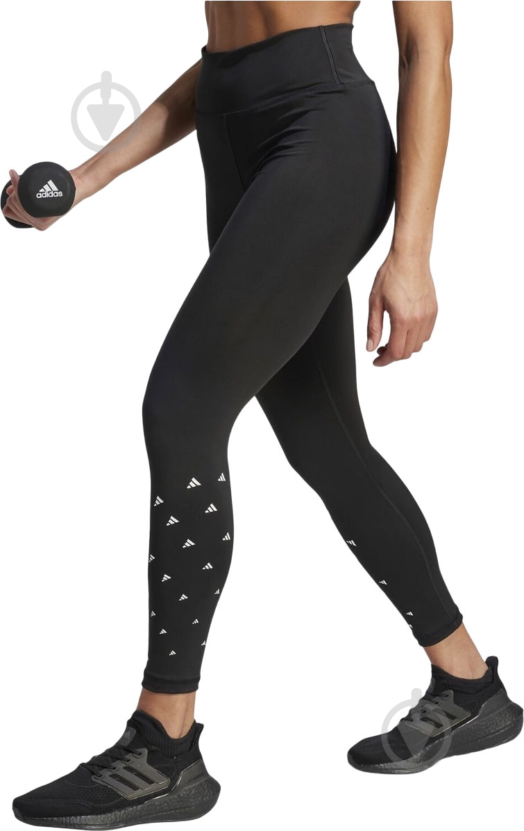 Лосины Adidas Train Essentials BLUV 7/8 HY2807 р.M черный - фото 1