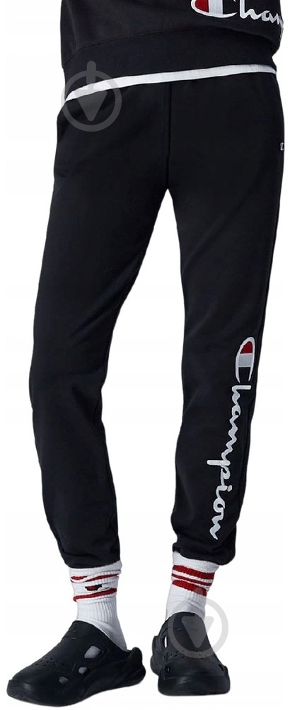 Штани Champion Leg Script Logo 116608-KK001 р. M чорний - фото 1