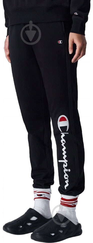 Штани Champion Leg Script Logo 116608-KK001 р. M чорний - фото 5