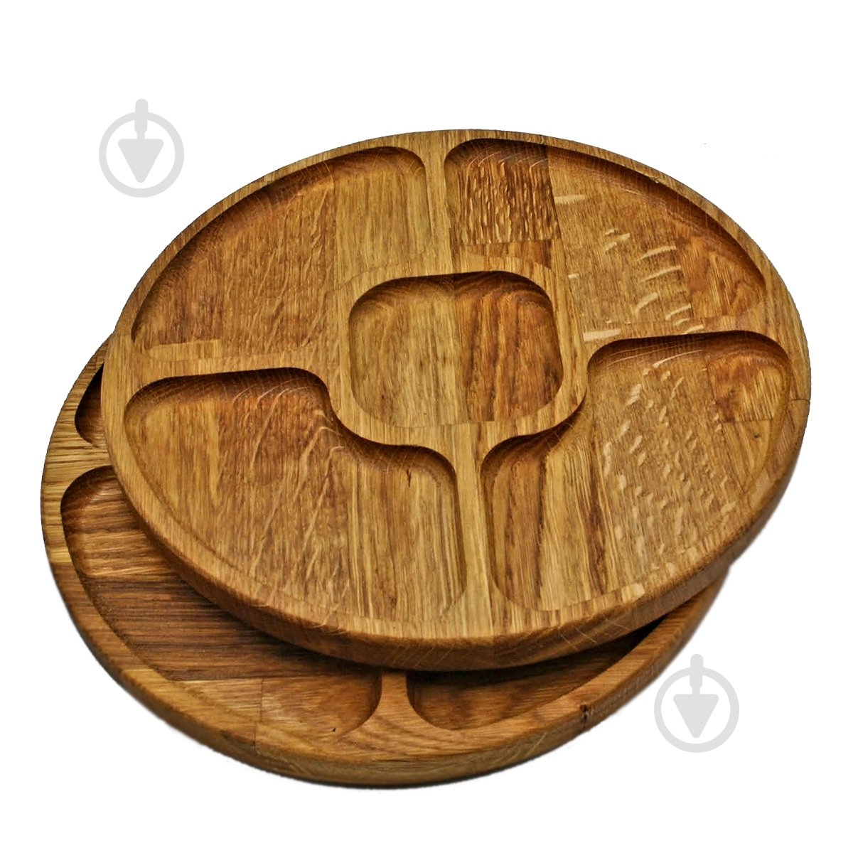 Менажница кругла 24 см тип 4 бук - фото 2