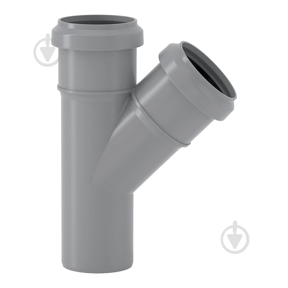 Тройник Valsir O90/90 HTEA 45° (VS0599061) - фото 1