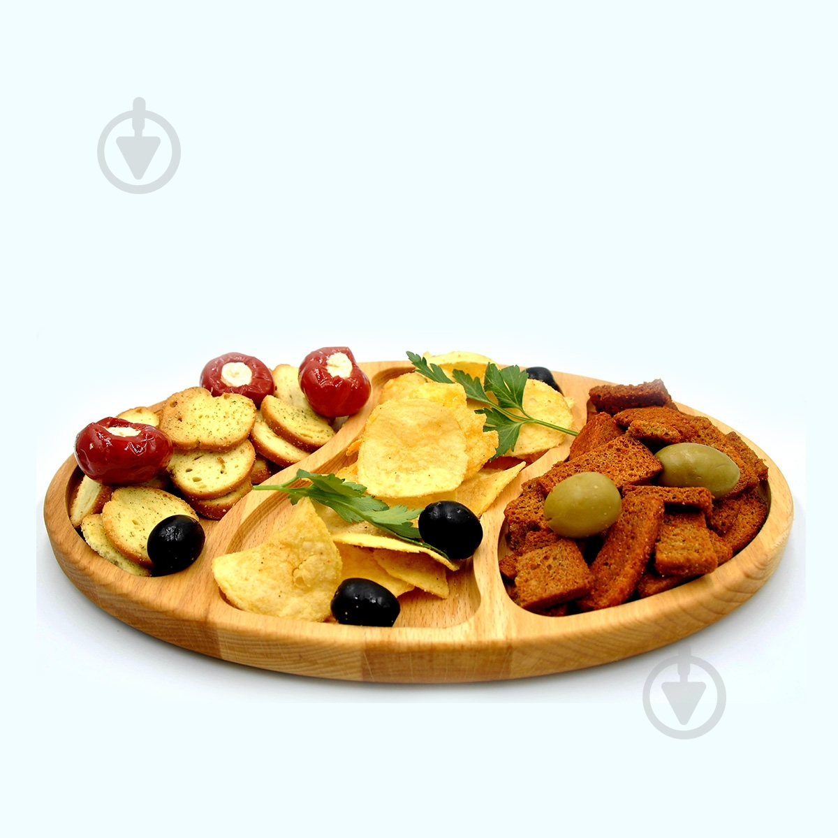 Менажница 28x19 см тип 5 бук - фото 3 Менажница 28x19 см тип 5 бук - фото 3