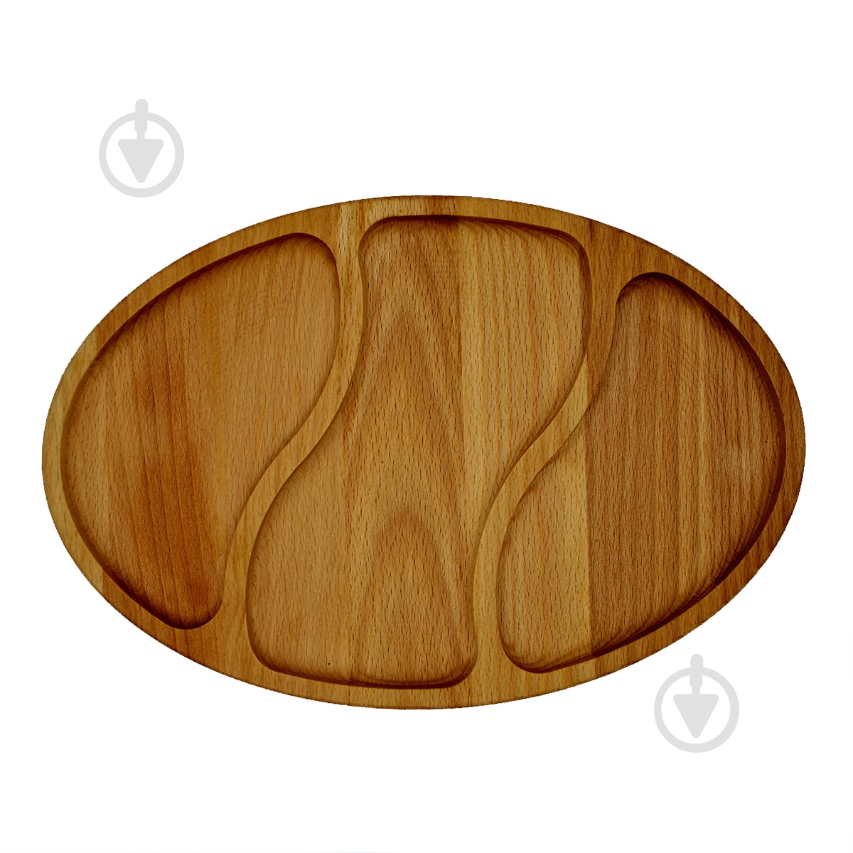 Менажница 28x19 см тип 5 бук - фото 1 Менажница 28x19 см тип 5 бук - фото 1