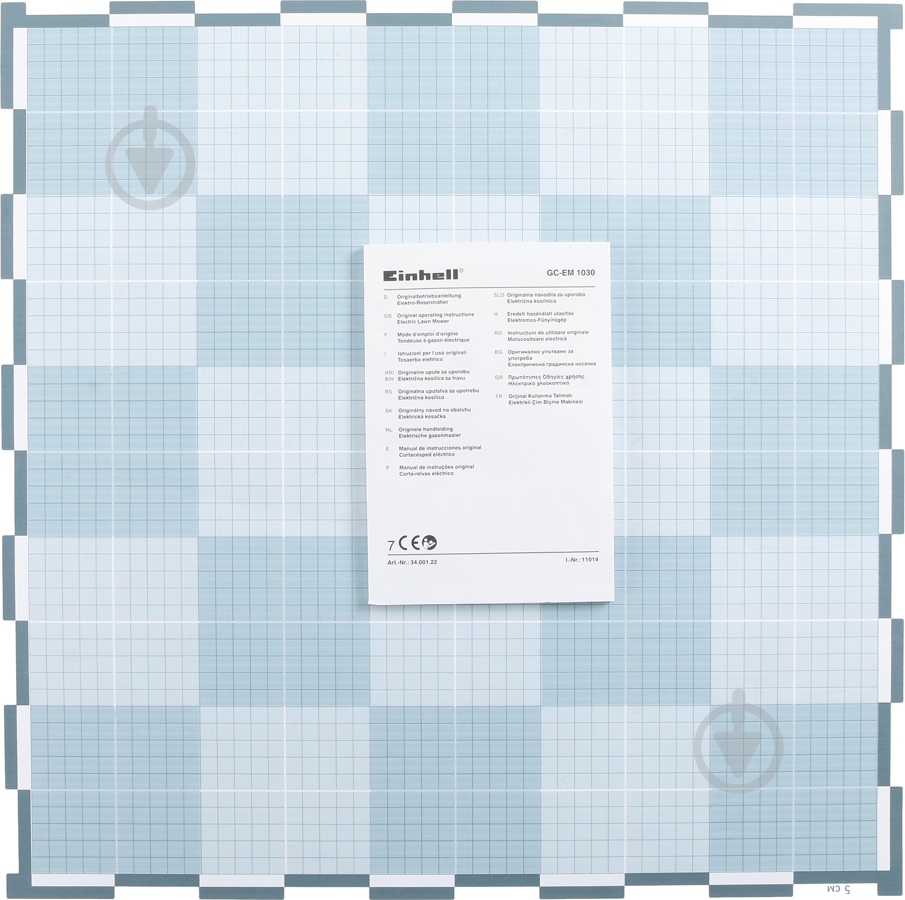 Газонокосилка электрическая Einhell GC-EM 1030 - фото 5