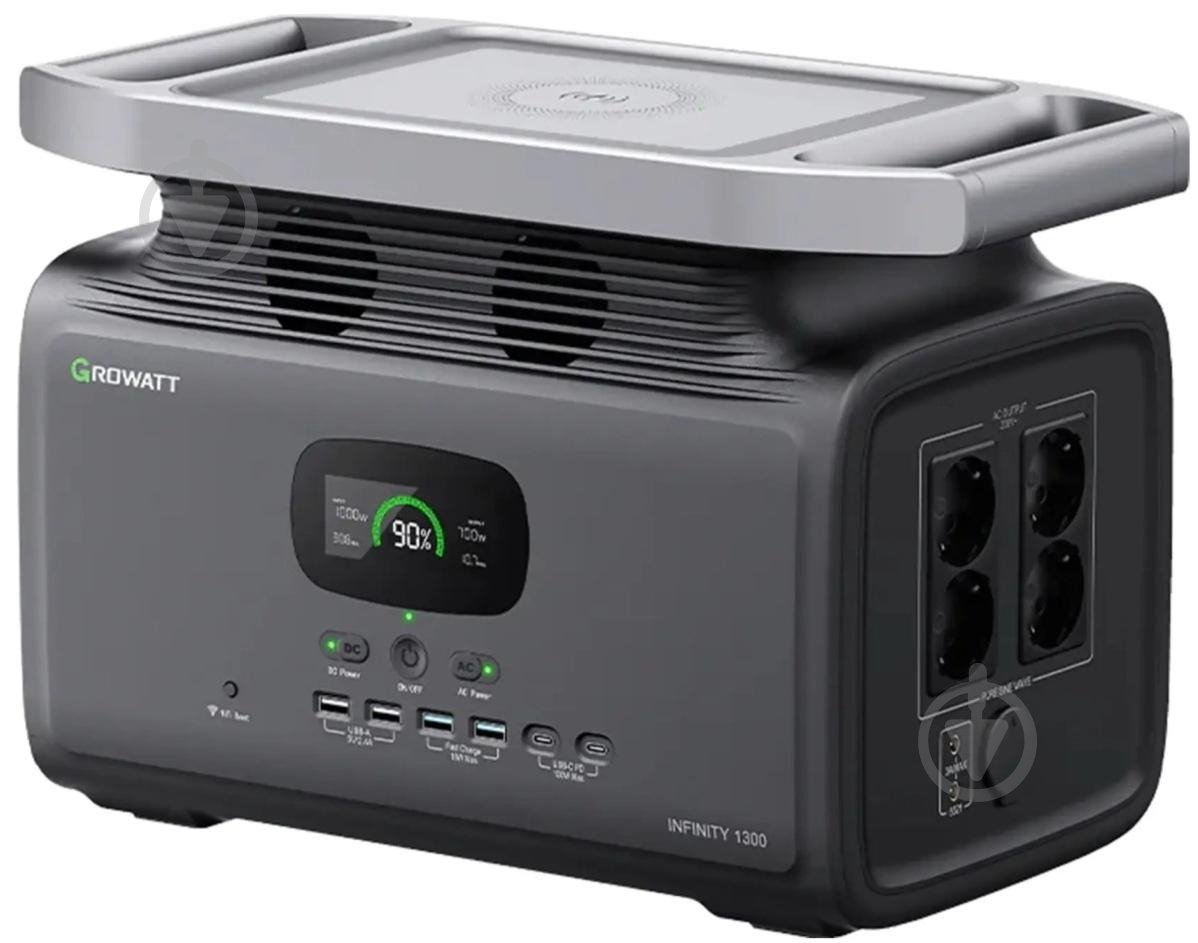 Зарядна станція Growatt Infinity 1300 1800W (1382 Вт·год) - фото 2