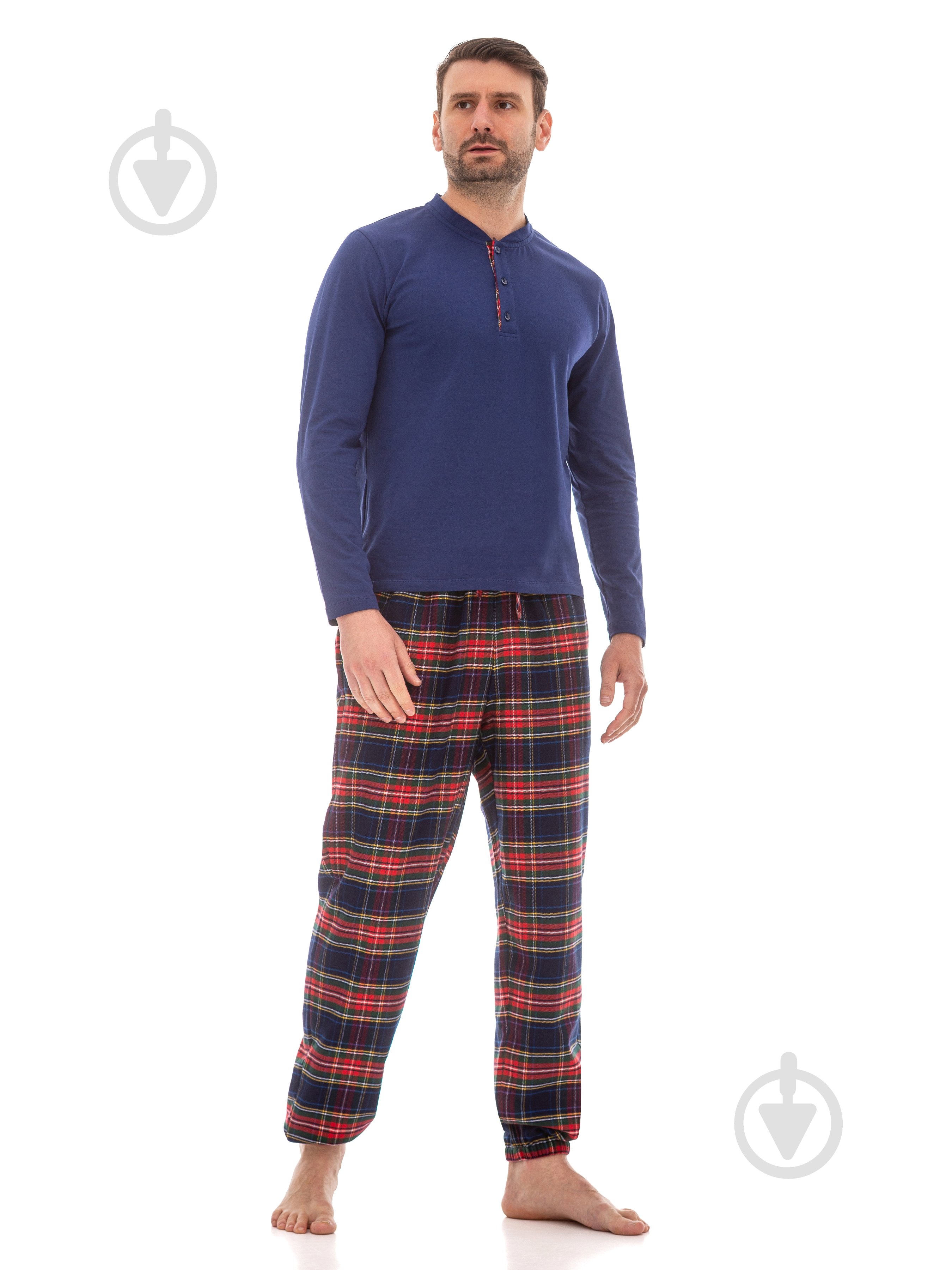 Пижама мужская German Volf р. М синий (25003) - фото 1 Пижама мужская German Volf р. М синий (25003) - фото 1