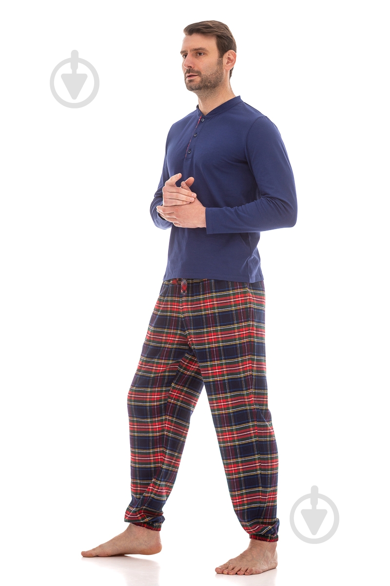 Пижама мужская German Volf р. М синий (25003) - фото 2 Пижама мужская German Volf р. М синий (25003) - фото 2