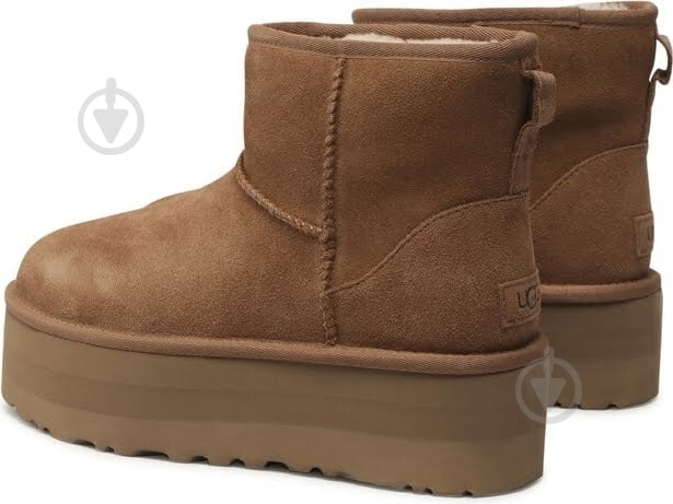Ботинки UGG W CLASSIC MINI PLATFORM 1134991-CHE р.39 коричневый - фото 4