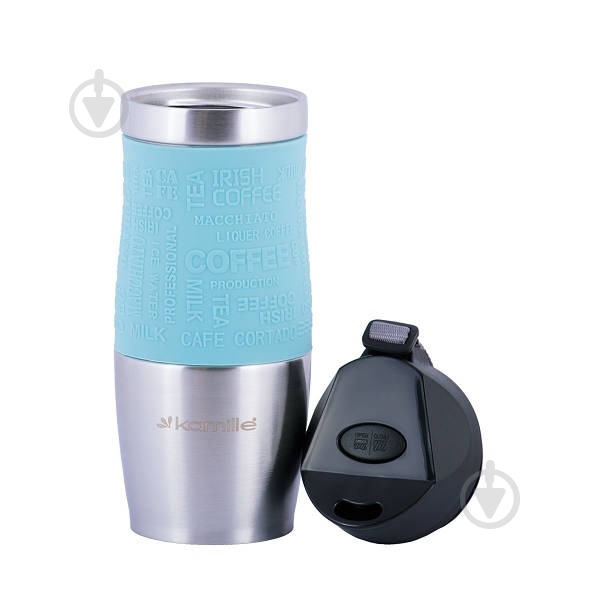 Термокружка Kamille KM-2051-BL - фото 2 Термокружка Kamille KM-2051-BL - фото 2