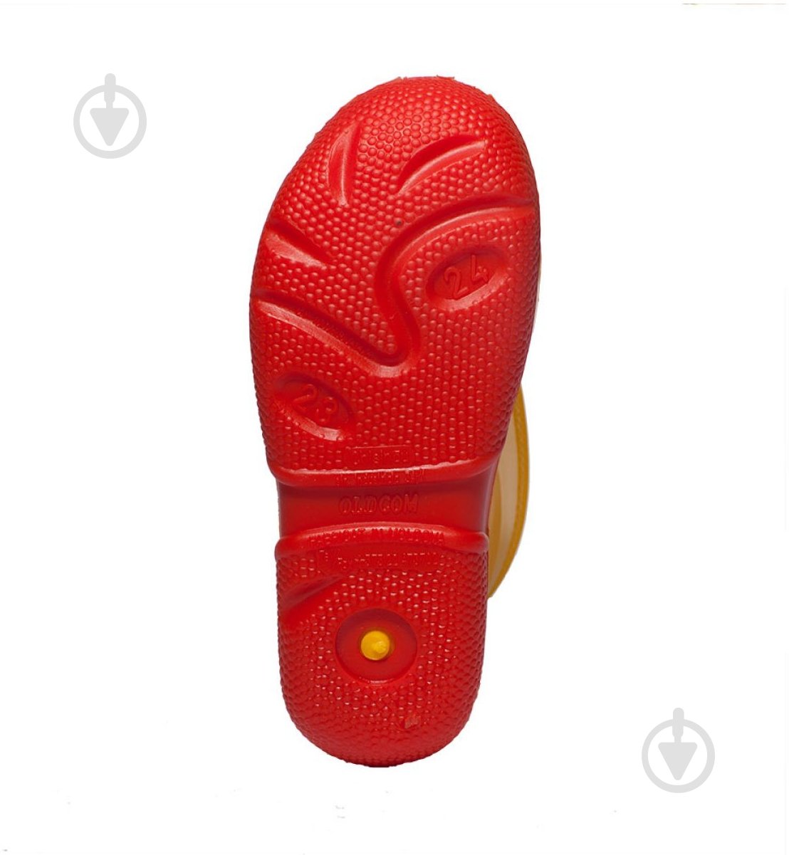 Сапоги резиновые для девочек Oldcom VIVID размер 25 желтый - фото 3