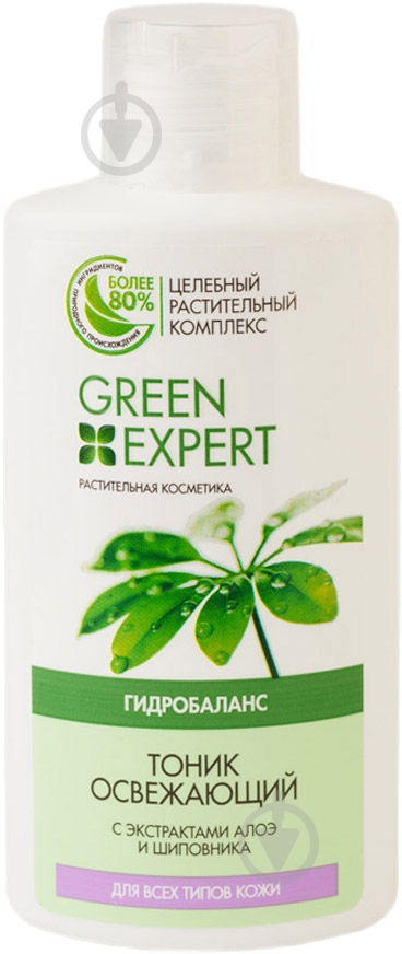 Тоник Green Expert Гидробаланс 125 мл - фото 1 Тоник Green Expert Гидробаланс 125 мл - фото 1