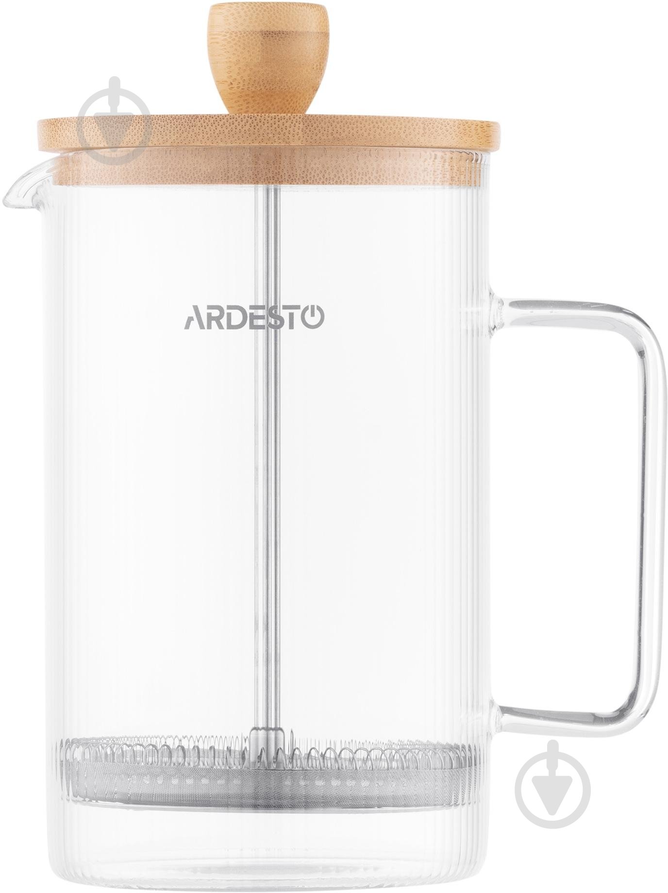 Френч-пресс Ardesto Midori 800 мл прозрачный AR1009WL - фото 1 Френч-пресс Ardesto Midori 800 мл прозрачный AR1009WL - фото 1