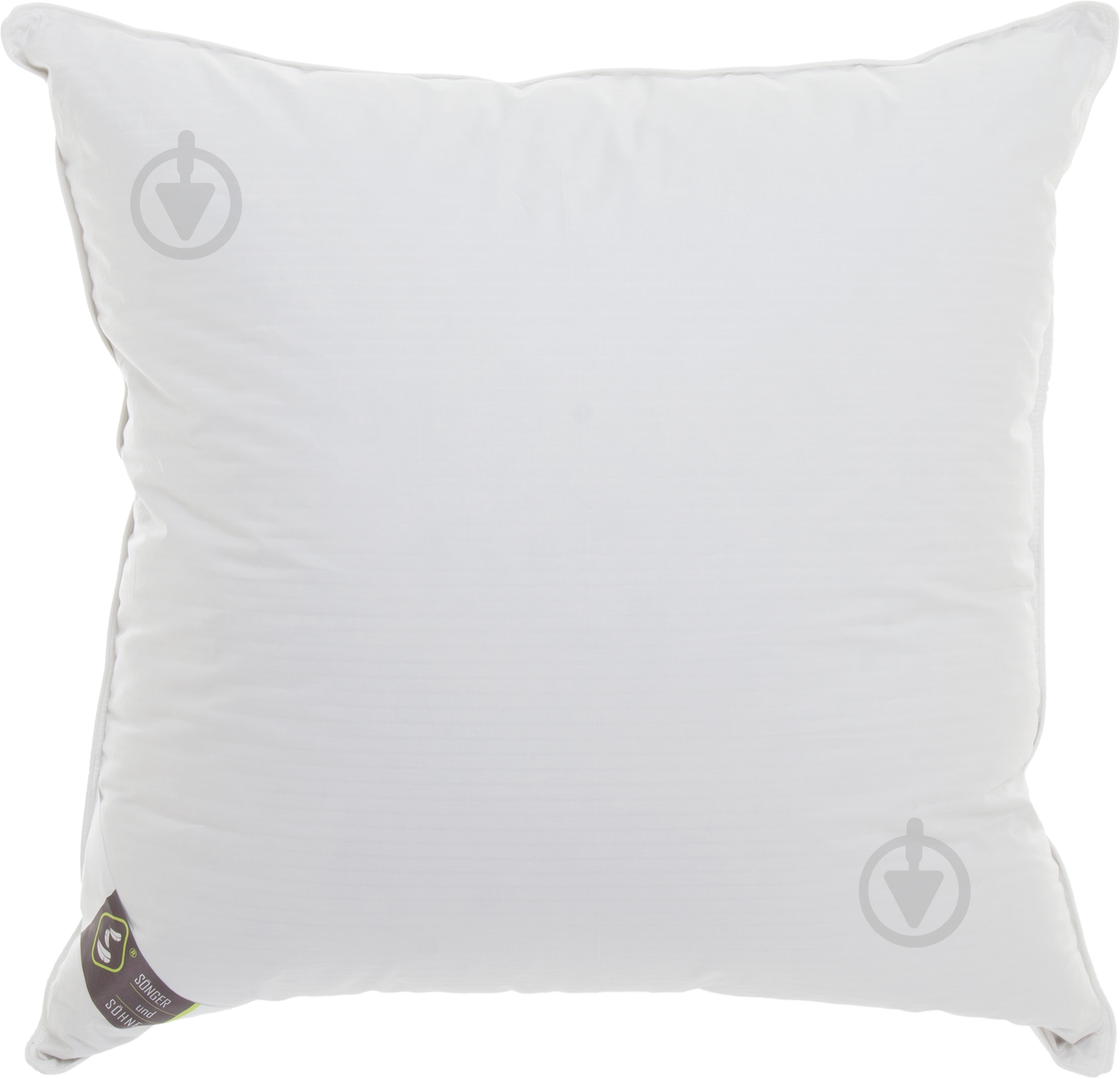 Подушка Augusta 70x70 см 60% гусиный пух 40% перо 1000 г Songer und Sohne - фото 1