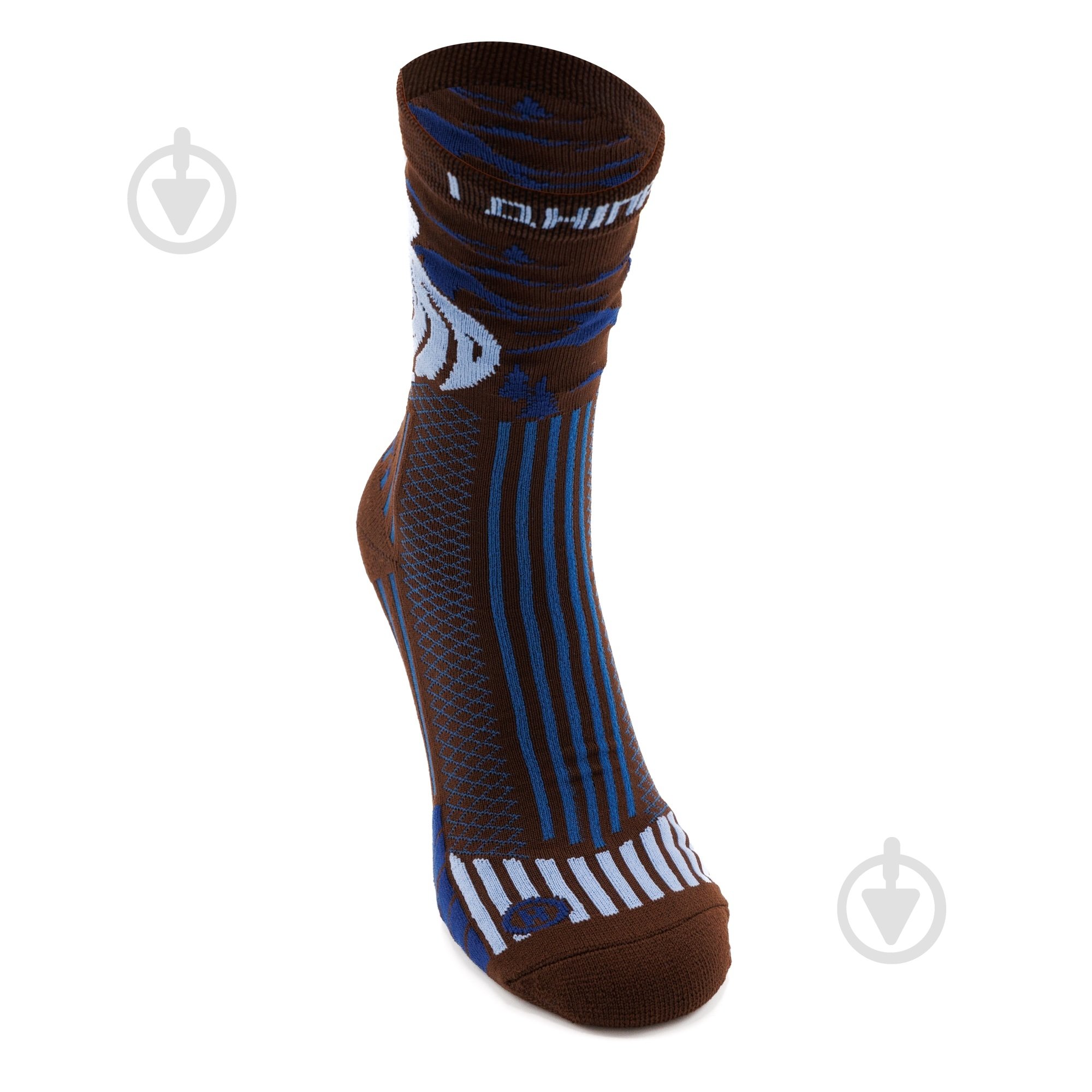 Носки трекинговые Львівська Шкарпеткова Кооператива Днепр 7704312025 р.38-40 коричневый - фото 1