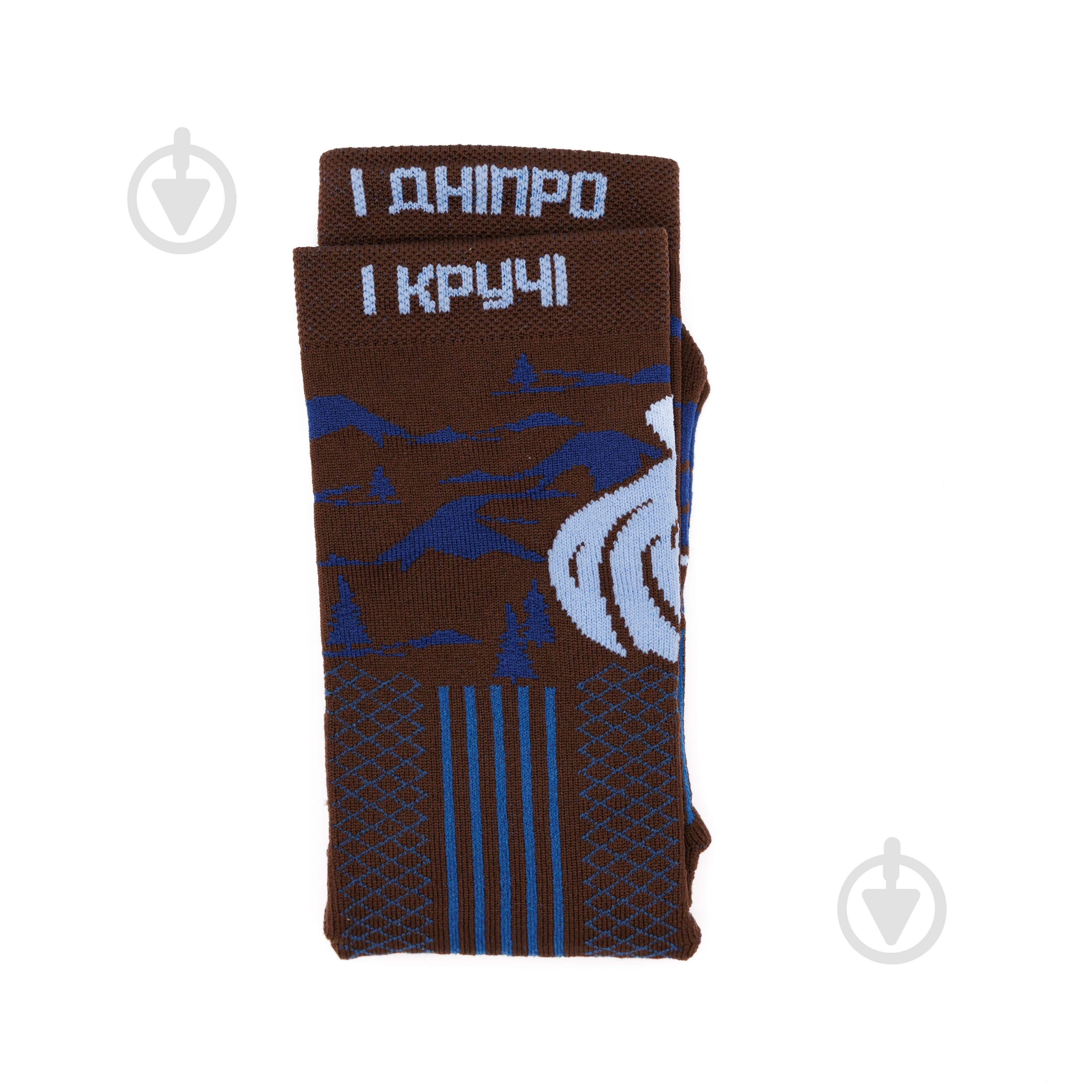 Носки трекинговые Львівська Шкарпеткова Кооператива Днепр 7704312025 р.38-40 коричневый - фото 3