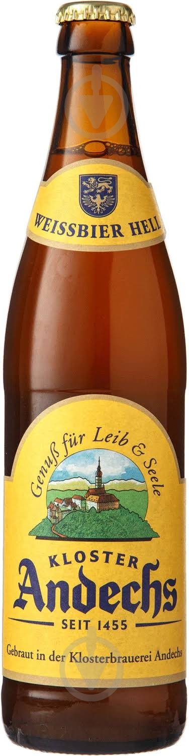 Пиво Andechser Weissbier Hell 500 мл - фото 1